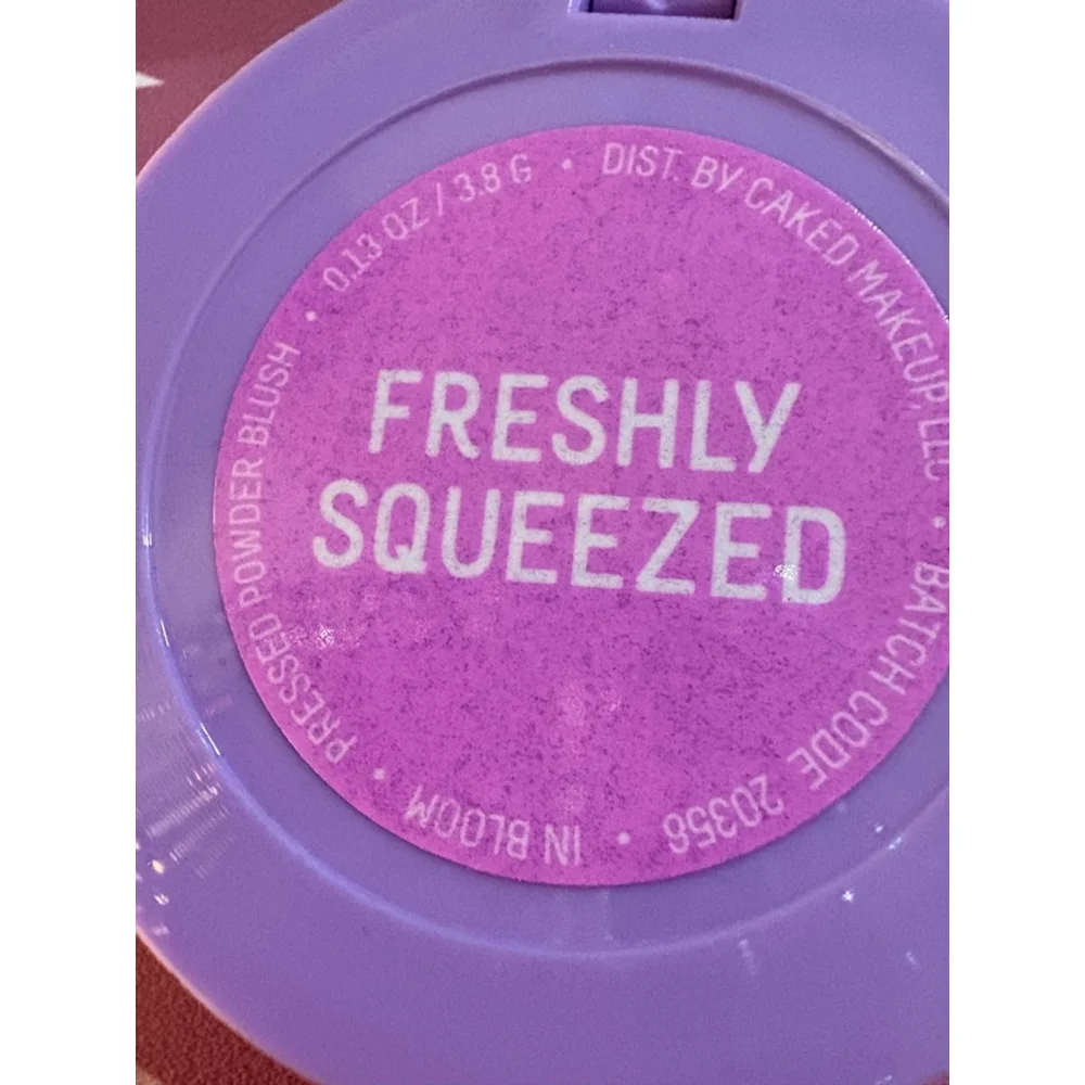NEW Half‎ Caked Primer Blush Powder Makeup “Freshly Squeezed’ Pretty Color
